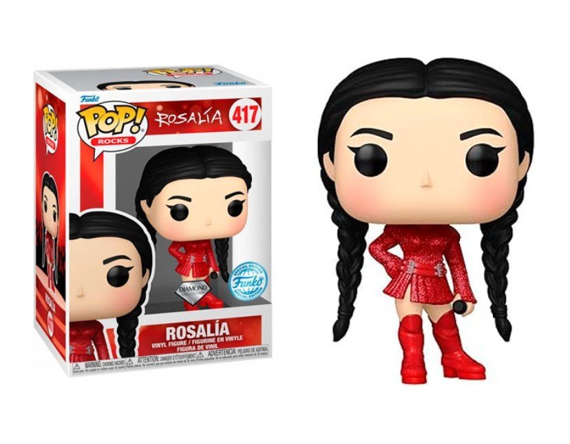 Funko POP!, figurka kolekcjonerska, Rocks: Rosalia(Bizcochito)(RD)(DGLT)