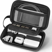 Inne akcesoria audio-wideo - ORGANIZER ETUI NA AKCESORIA PODRÓŻNE APPLE MACBOOK IPHONE TORBA ZASILACZ - miniaturka - grafika 1