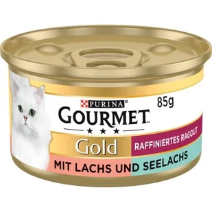GOURMET Gold Raffiniertes Ragout Duetto 12 x 85 g - Mokra karma dla kotów - miniaturka - grafika 1