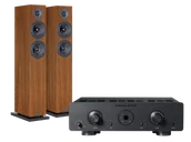 Zestawy stereo - Copland CSA100 (czarny) + Classic 8 (orzech) - miniaturka - grafika 1