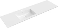 Umywalki - Mexen Otis umywalka wpuszczana w blat lewa 161 x 46,5 cm, biała połysk - 25181600L - miniaturka - grafika 1
