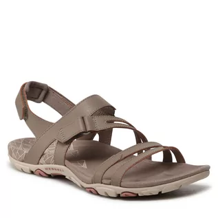 Sandały damskie - Merrell Sandały Sandspur Rose Convert J003424 Brindle/Pink - grafika 1