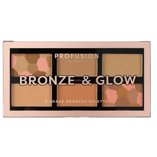 PROFUSION Shade Bronzer Palette paleta brązerów do twarzy Bronze & Glow 15,6g - Bronzery i konturowanie twarzy - miniaturka - grafika 1