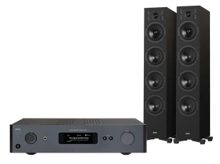 NAD C 379 (czarny) + Diva 6 (czarny) - Zestawy stereo - miniaturka - grafika 1