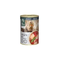Mokra karma dla kotów - Pure Nature Cat Senior Geflugel Wild - drób z dziczyzną i rozmarynem dla kota seniora 400 g - miniaturka - grafika 1