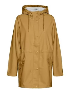 Vero Moda Damska kurtka powlekana Vmmalou Noos Tall, Bursztynowe złoto, S wysoki - Kurtki damskie - miniaturka - grafika 1