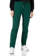 Spodnie damskie - Tommy Hilfiger Damskie spodnie dresowe, zwężane, frotte, Vlvt Trim Swtpants, Prep Green, S - miniaturka - grafika 1