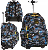 Plecaki szkolne i tornistry - Plecak CoolPack Szkolny Młodzieżowy Na Kółkach Dla Chłopca Monster - miniaturka - grafika 1