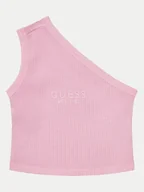 Koszulki i topy damskie - Guess Top J5GI27 KCSK4 Różowy Slim Fit - miniaturka - grafika 1