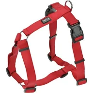 Szelki dla psów - AniOne Nylonowe szelki H Classic czerwony XL - miniaturka - grafika 1