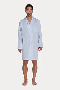 Koszula nocna męska RONALDO M Jasnoniebieski - Piżamy męskie - miniaturka - grafika 1