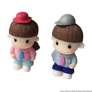 Dziewczynka i chłopiec z Walli - Figurki kolekcjonerskie - miniaturka - grafika 1