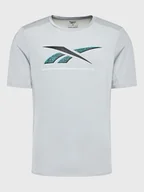Koszulki sportowe męskie - Reebok Koszulka techniczna Activchill Athlete HI0488 Szary Regular Fit - miniaturka - grafika 1