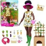 Lalki dla dziewczynek - Mattel Lalka Barbie ogrodniczka z króliczkiem - miniaturka - grafika 1