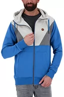 Bluzy męskie - Alife and Kickin JulianAK O męska bluza dresowa, bluza na czas wolny, bluza z zamkiem błyskawicznym, S-XXXL, indygo, M, indygo - miniaturka - grafika 1