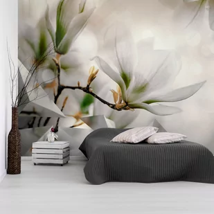 Fototapeta samoprzylepna - Subtelne magnolie - drugi wariant (rozmiar 98x70) - Fototapety - miniaturka - grafika 1