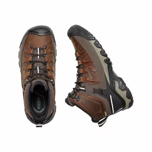 Buty trekkingowe męskie KEEN MEN TARGHEE III MID WP - Buty trekkingowe męskie - miniaturka - grafika 2