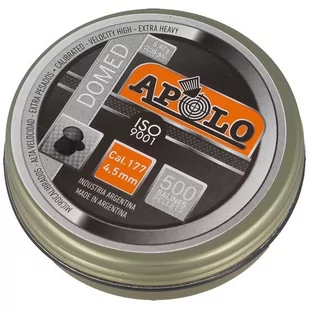 Apolo - Śrut do wiatrówki Domed Extra Heavy - 4,52 mm - 500 szt. - E19913-2 - Amunicja do wiatrówek - miniaturka - grafika 2