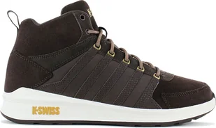 K-Swiss Vista Trainer Mid Winter - Męskie trampki skórzane brązowe 07145-229-M , Rozmiar: EU 41 - Trampki męskie - miniaturka - grafika 1