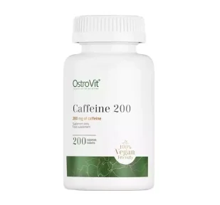 Ostrovit OstroVit Caffeine 200 mg 200 tabletek 1144163 - Układ nerwowy - miniaturka - grafika 1