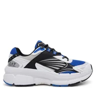 Sneakersy męskie - Sneakersy EA7 Emporio Armani X8X236 XK424 R948 Biały - miniaturka - grafika 1