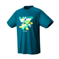 Koszulki sportowe męskie - Koszulka męska Yonex T-Shirt YM0043 Blue Green XXL - miniaturka - grafika 1