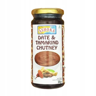 Chutney z daktyli i tamaryndowca Date and Tamarind Chutney Ashoka 300g - Pasztet i przetwory mięsne - miniaturka - grafika 1