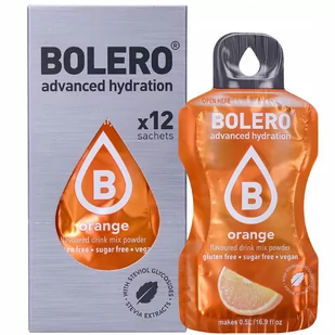 STICKS BOX BOLERO 12 SZTUK NAPÓJ ZERO ORANGE - Zdrowa żywność - miniaturka - grafika 1