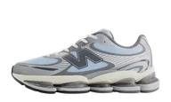 Buty sportowe męskie - New Balance Abzorb 2000 White Grey Blue - miniaturka - grafika 1