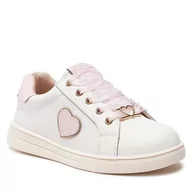 Buty dla dziewczynek - Sneakersy Mayoral 45523 Biały 77 - miniaturka - grafika 1