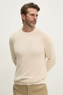 Pepe Jeans sweter bawełniany CADOGAN kolor beżowy lekki PM702443 - Swetry męskie - miniaturka - grafika 1