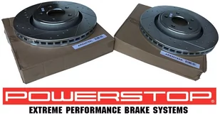 Przednia WIERCONA NACINANA tarcza hamulcowa POWERSTOP 350mm Jeep Grand Cherokee 2011- - Tarcze hamulcowe - miniaturka - grafika 4