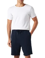 Spodenki damskie - TOM TAILOR Denim Męskie szorty dresowe ze strukturą, 10668 - Sky Captain Blue, XS - miniaturka - grafika 1