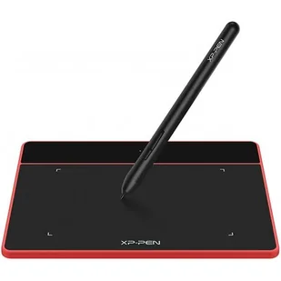 XP-Pen Deco Fun XS czerwony (130978) - Tablety graficzne - miniaturka - grafika 1
