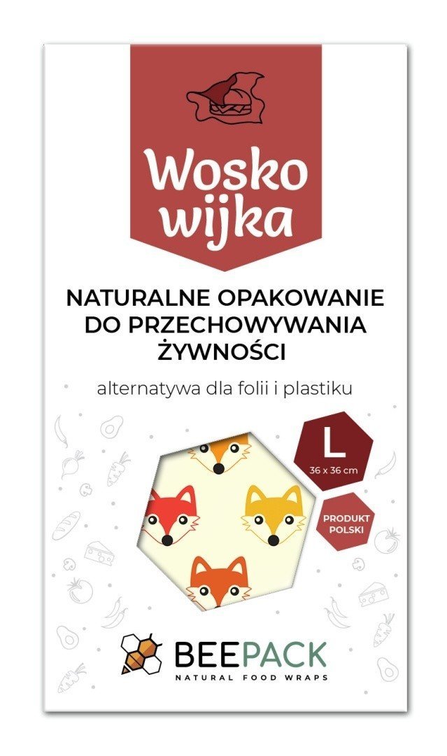 Woskowijka do przechowywania ĹĽywnoĹ›ci, LISKI, BeePack