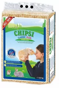 JRS Chipsi Classic Plus 60 l 3,2 kg - Podłoże dla gryzoni - miniaturka - grafika 1