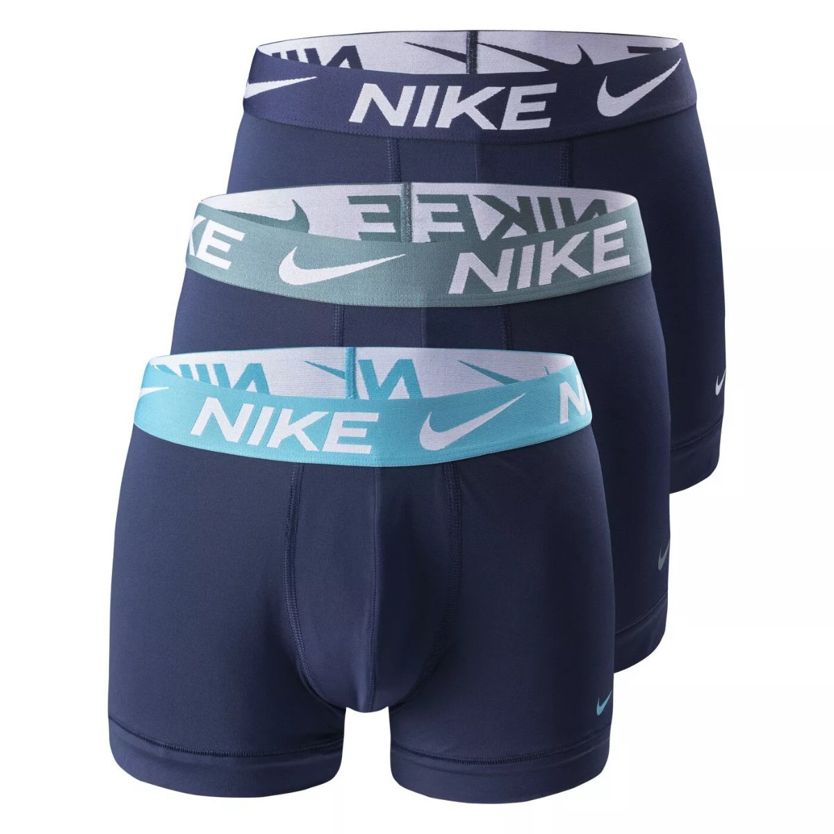 Bokserki męskie majtki 3 szt. Nike Trunk 3PK - 0000KE1156-U9V-XL