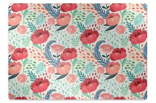 Podkładka pod krzesło obrotowe Maki 100x70 cm - Podnóżki, podpórki, podkładki - miniaturka - grafika 1