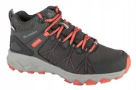 Buty trekkingowe damskie - Columbia Peakfreak II MID Outdry (39) Damskie Buty Trekkingowe Tkanina Sza - miniaturka - grafika 1