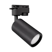 Lampy sufitowe - Ideus Sufitowa LAMPA regulowana DARIA TRA 03949 tuba OPRAWA metalowa do systemu szynowego 1 fazowego czarna 03949 - miniaturka - grafika 1