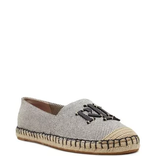 Espadryle damskie - LAUREN RALPH LAUREN Espadryle | z dodatkiem skóry - grafika 1