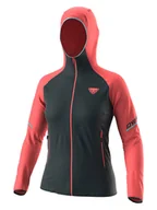 Kurtki i kamizelki sportowe damskie - DYNAFIT Kurtka funkcyjna "Transalper" w kolorze czerwono-czarnym - miniaturka - grafika 1