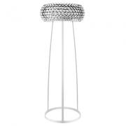 Lampy stojące - King Home Lampa podłogowa 200cm Aria Floor srebrna 665F3 - miniaturka - grafika 1