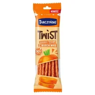 Kiełbasa i wędliny - Tarczyński Twist Kabanosy drobiowo-wieprzowe z marchewką 80 g - miniaturka - grafika 1