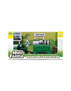Artyk Traktor Mini farma 143694 - Samochody i pojazdy dla dzieci - miniaturka - grafika 2