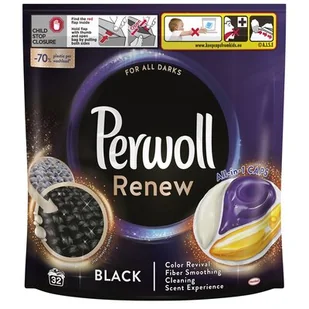 Perwoll Kapsułki do prania Black 32 szt. - Środki do prania - miniaturka - grafika 1