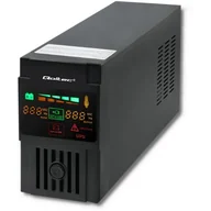 Zasilacze awaryjne UPS - Qoltec Zasilacz awaryjny UPS MONOLITH | 600VA | 360W | LCD | USB (53951) - miniaturka - grafika 1