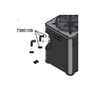 EHEIM przyłącze węża 90° do climacontrol+ (7380108) - Pozostałe akcesoria do akwarium - miniaturka - grafika 1