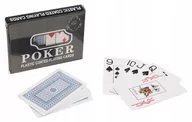 Gry karciane - Karty Do Gry 2 Talie Poker Plastik Powlekane 6752 - miniaturka - grafika 1