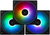 Wentylatory komputerowe - Thermalright TL-S12-S X3 PWM ARGB Juodas 3vnt. 120mm Juodi Ventiliatoriai TL-S12-S-3 - miniaturka - grafika 1